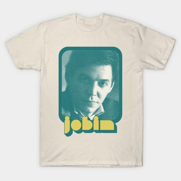 Tom Jobim /// Retro Style Fan Art Design T-Shirt by DankFutura